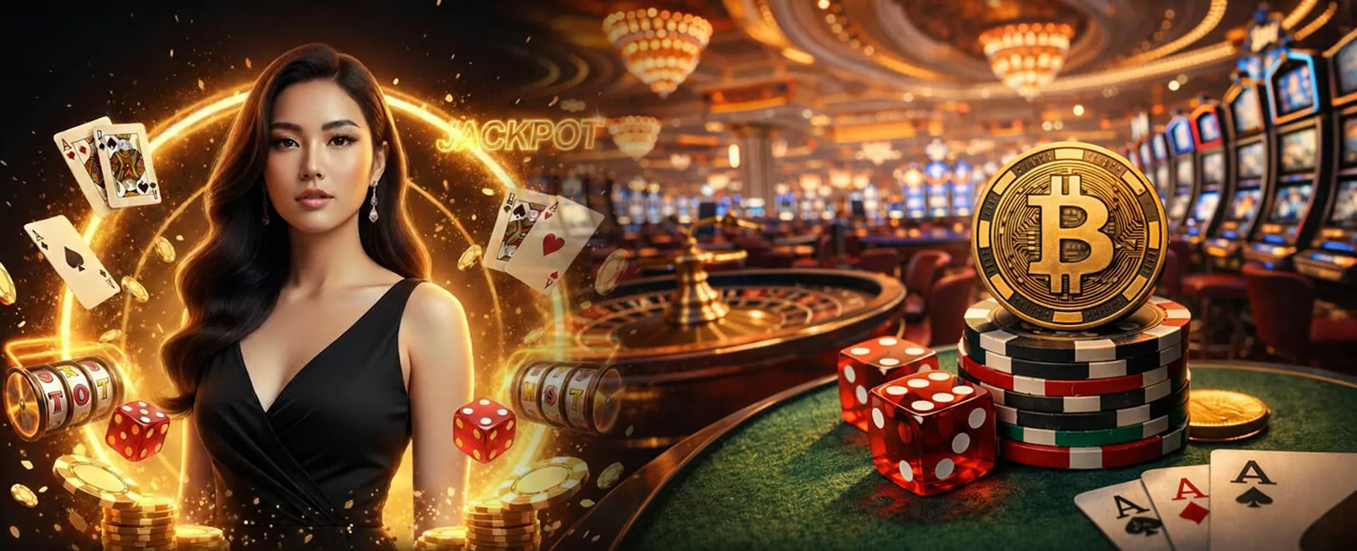 PAGCOR regulated online casino environment with golden accents